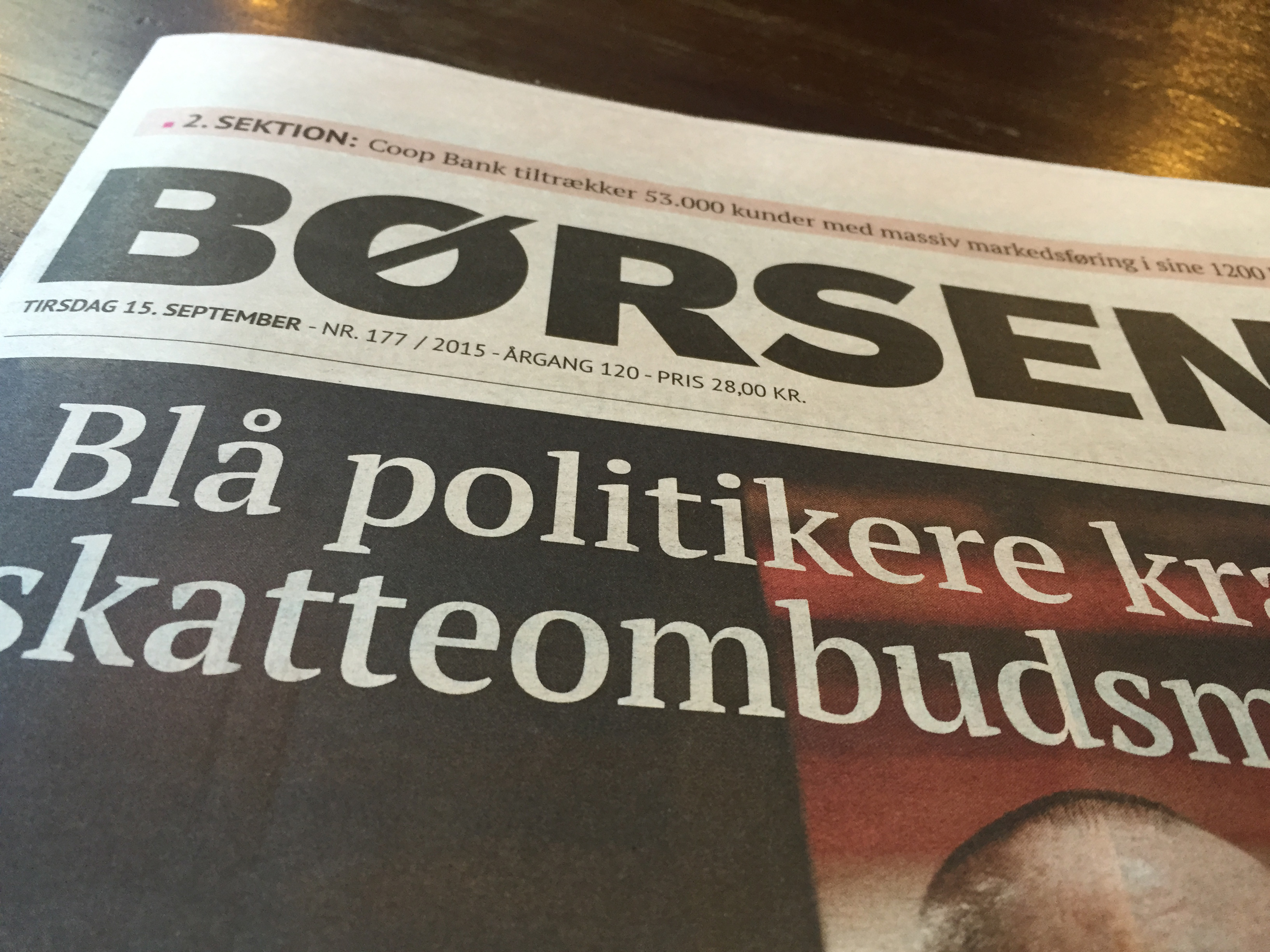 Børsen om Stine Grubbe