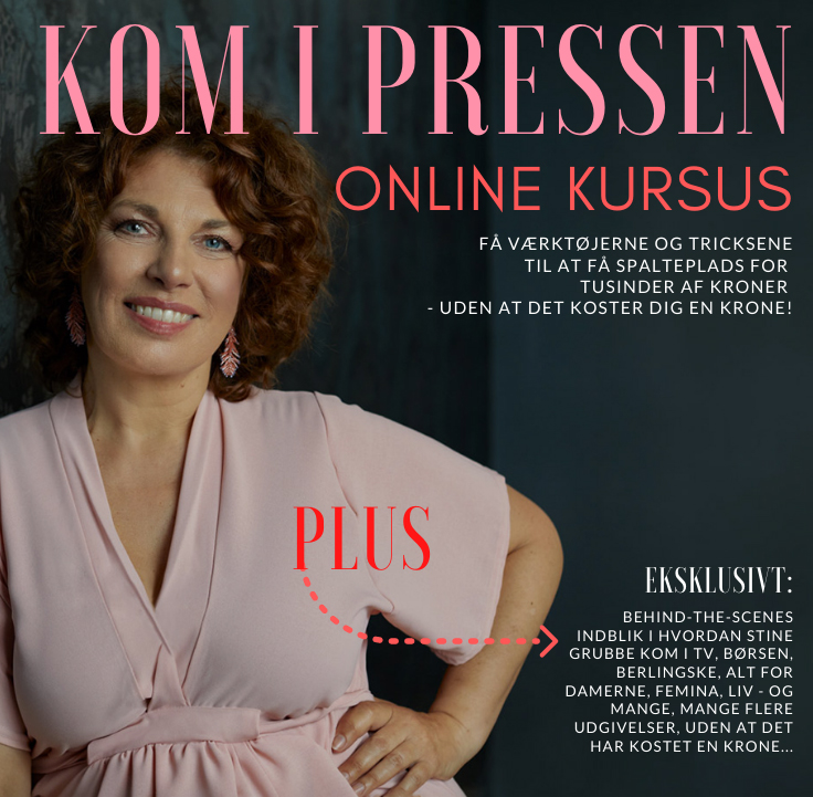 PR kursus, presse kit